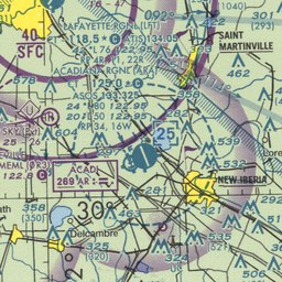 VFR Chart of KARA