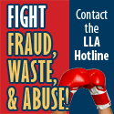 Reporting Fraud to the LLA Hotline